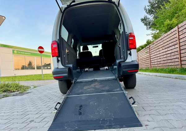 Volkswagen Caddy cena 130000 przebieg: 180000, rok produkcji 2019 z Białobrzegi małe 466